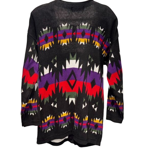 Vintage Delia Mckain Southwest Long sweater - Picture 2 of 8